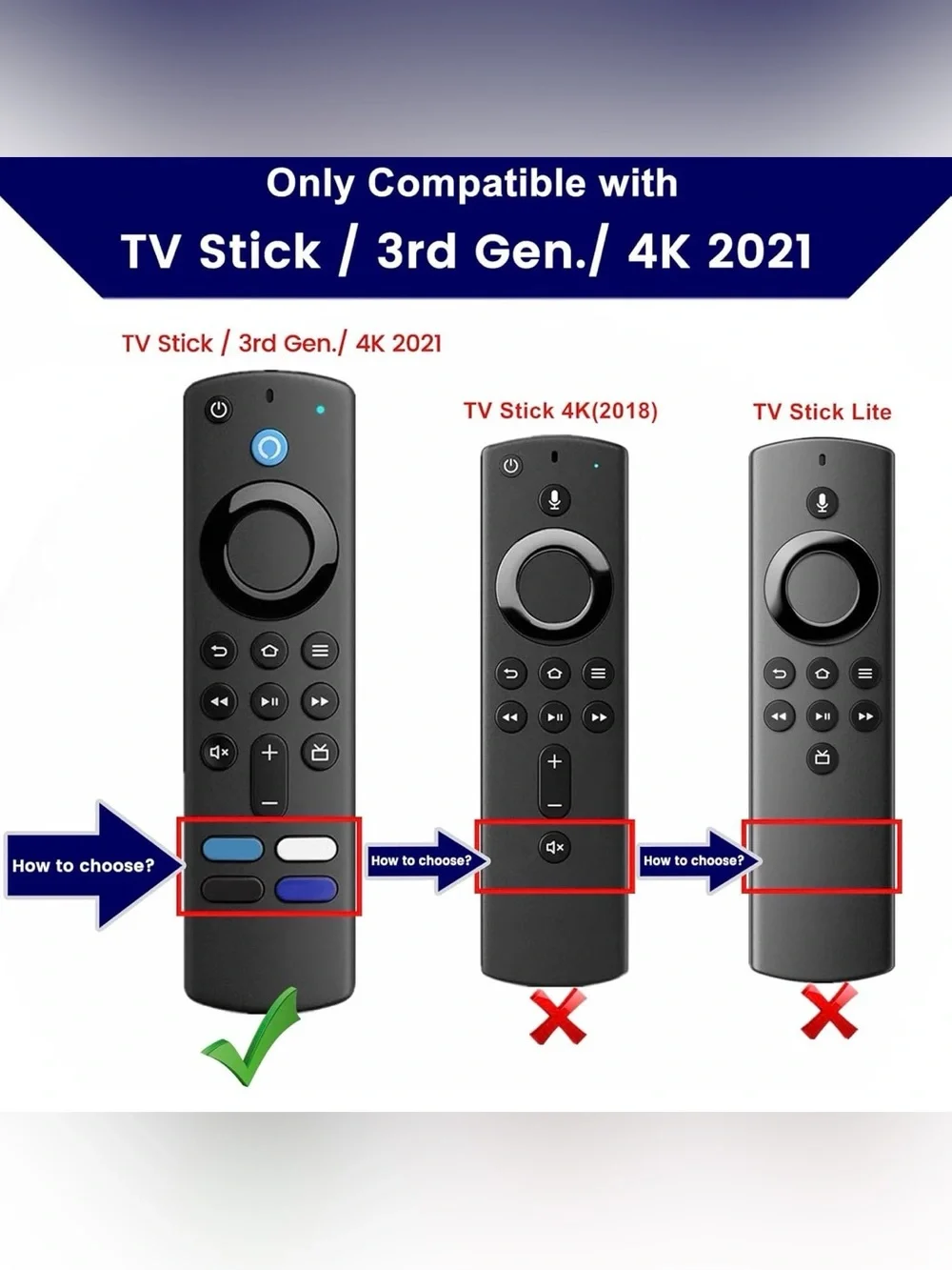 Amazon FireTV remote cover (glows in the dark) 2 NEW. 3rd generation.
